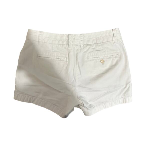 J.crew‎ women's 4'' white chino shorts size 4 - Picture 5 of 5